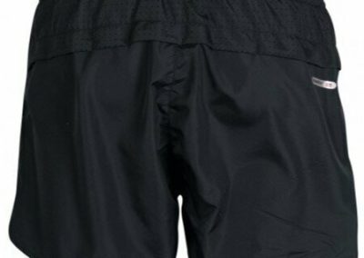 NEWLINE Damen 2-Lagen Sport Shorts - schwarz-Rückseite